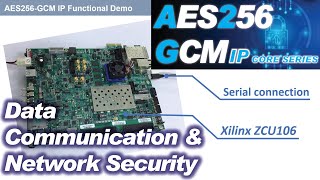 AES256GCM10G1GIP Introduction amp Evaluation on Xilinx ZCU106 [upl. by Atiuqa23]