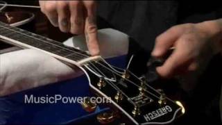 Gretsch Guitar Tech TipsRestringing A Bigsby Equipped Gretsch [upl. by Kayne]