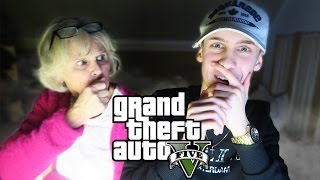 GTA 5 MET MIJN OMA [upl. by Anchie]