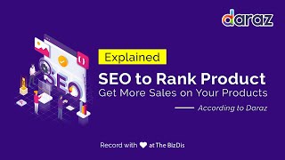 Get More Orders 🔥Product SEO to Rank Your Product on Daraz [upl. by Suryc]