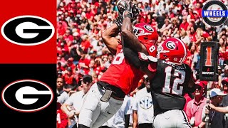 Georgia Bulldogs Football Spring Game 2024 Highlights  Red vs Black  College Football Highlights [upl. by Dnana289]