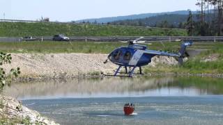 Hughes  McDonnell Douglas MD 369500E MD 530F helicopters  HAMSI OMMDM R 502 R 503 [upl. by Domella]