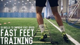 15 Fast Footwork Exercises  Increase Your Foot Speed With These Speed Ladder Drills [upl. by Guild424]