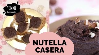 Nutella casera  Receta crema de avellanas fácil rica y saludable [upl. by Kerekes]