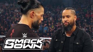 Jimmy Uso To Roman Reigns We Are Not The Ones  WWE SmackDown Highlights 101124  WWE on USA [upl. by Ivie]