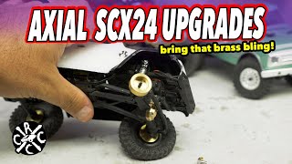 3 Easy Axial SCX24 Micro RC Crawler Performance Upgrades [upl. by Enicar]