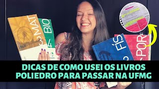 COMO USEI OS LIVROS POLIEDRO ESTUDANDO PRO ENEM  Milena Rezende [upl. by Edrahs]