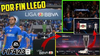 Por Fin Llegó la LIGA MX a FIFA 23  Concachampions Mundial de Clubes Euro y Más con este MOD [upl. by Cinnamon]