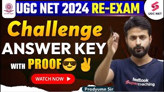 🚨 Proofs Answer Key Challenge Political Science Shift 1 amp shift 2  UGC NET Re Exam  Pradyumn Sir [upl. by Scever]