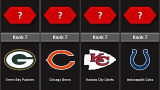 Fourth Down Conversion Percentage  NFL Season 2023  Comparison [upl. by Kingsbury]