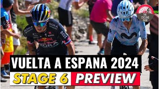 Vuelta a Espana 2024 Stage 6 PREVIEW  Will Primoz Roglic Win Again [upl. by Silas]