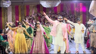 Mehndi Dance Performance  Wardah amp Faiq  Pakistani Wedding 2024 [upl. by Cristabel15]