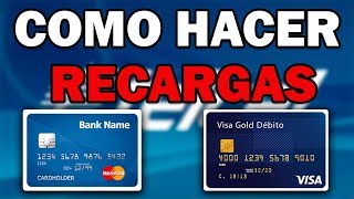 COMO HACER RECARGAS CON TARJETA DE CREDITO Y DEBITO TELCEL [upl. by Beisel]