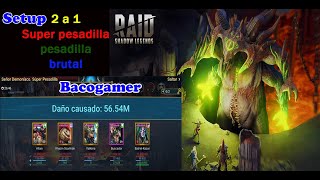 Setup 2 a 1 con buscador RAID SHADOW LEGENDS [upl. by Aenad980]