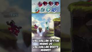 Valhallan Scythe Mains vs Boots Mains shorts [upl. by Ardnac]