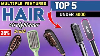 best hair straightener brush  best hair straightener brush in india  best hair straightener 2023 [upl. by Nnadroj]