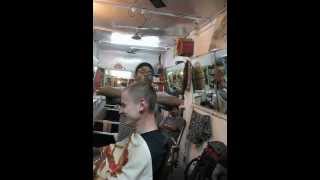 Head massage after shaving India [upl. by Cathyleen]