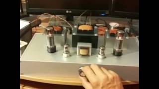 EL34 Single Ended Tube Amplifier [upl. by Sinnaoi]