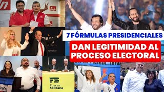 7 FÓRMULAS PRESIDENCIALES DAN LEGITIMIDAD AL PROCESO ELECTORAL [upl. by Sapers]