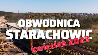 Obwodnica Starachowic  Starachowice z drona  Starachowice by drone ND16 4K [upl. by Mauretta626]