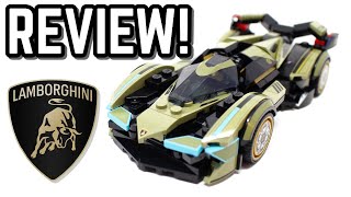 LEGO Speed Champions 76923 Lamborghini Lambo V12 Vision Gran Turismo REVIEW 2024 set [upl. by Derwon]