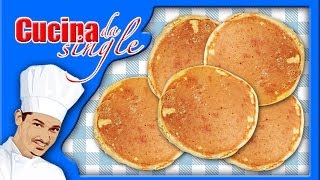 Pancake  RICETTA SEMPLICISSIMA [upl. by Bloem]