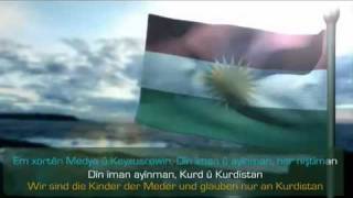 Kurdische Nationalhymne  DEUTSCH [upl. by Sterrett]