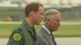 Prince William takes Prince Charles to work [upl. by Nira980]