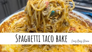 Spaghetti Taco Bake [upl. by Elrebma323]