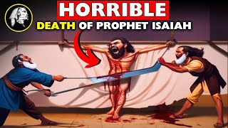 How The Prophet Isaiah Died at the Hands of King Manasseh  Bible Stories [upl. by Lerak]