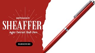 Sheaffer Agio Ferrari Ball Pen [upl. by Anauqat139]