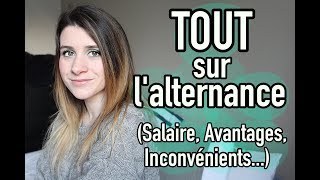 TOUT sur lalternance Salaire avantages inconvénients [upl. by Anomar]