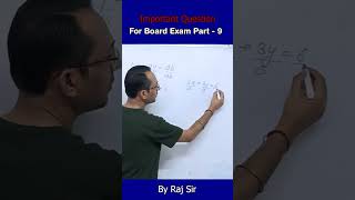 Part 9  Important Board Exam Questions Solved in Under 1 Minute  MustWatch for Students [upl. by Hamal311]