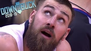 Jonas Valanciunas Career High 34 Points20 Rebounds5 Assists Full Highlights 3302019 [upl. by Shayna]