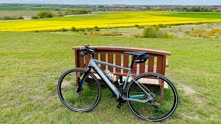 Boardman Hybrid Electric Bike 89e Route to Dinnington UK [upl. by Aisile]