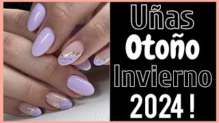 UÑAS OTOÑO INVIERNO 202425 💅🍂 DISEÑOS AUTUMN WINTER NAILS [upl. by Tneicniv]