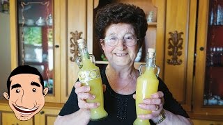 LIMONCELLO RECIPE  Italian Nonna making the Best Limoncello in the World [upl. by Correna]