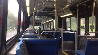 On Board New Flyer D60HF 5762 on the Inwood Bound Bx12 Local Bus via Pelham Parkway [upl. by Kaz]