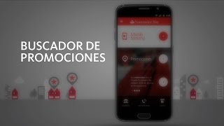 App Santander Río  Buscador de Promociones [upl. by Euqinaj]