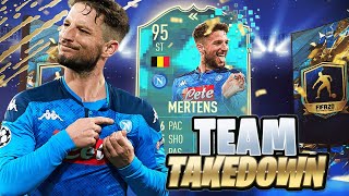 95 FLASHBACK DRIES MERTENS TEAM TAKEDOWN [upl. by Kenwood]