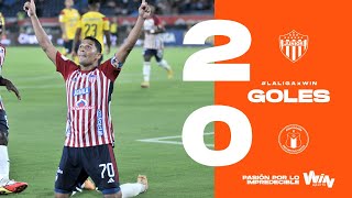 Junior vs Pasto goles  Liga BetPlay Dimayor 2024  1  Fecha 5 [upl. by Kentigera]