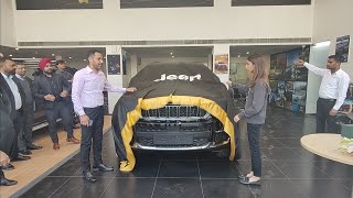 Indias First GRAND CHEROKEE Delivered by LANDMARK JEEP  Amazing Celebration 👍 [upl. by Sigrid]