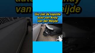 😯🚗 Gio ziet de kapotte auto van Andy van der Meijde gio auto andyvandermeijde vlog [upl. by Lotsirhc]