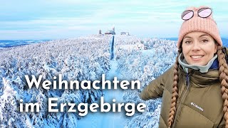 Weiße Weihnachten im Erzgebirge Das Winterwunderland in Deutschland [upl. by Les]