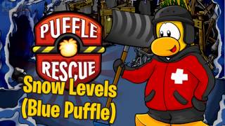 Club Penguin Music OST Puffle Rescue  Ice Levels Blue Puffle Theme [upl. by Kcirdla]