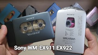 Sony WMEX911 WMEX922 Cassette Player Walkman [upl. by Oicelem]