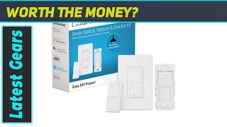 Lutron Caseta Smart Lighting Kit  The Best for Home Automation [upl. by Darcie630]