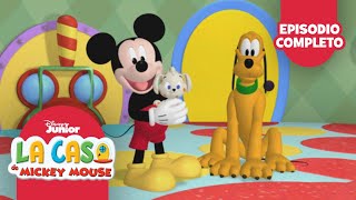 Mickey y Pluto Cuidan a Bella  La Casa de Mickey Mouse  Episodio Completo [upl. by Repip]