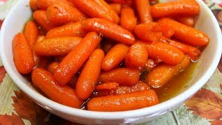 BEST HONEY GLAZED CARROTS RECIPE MAKE AHEAD THANKSGIVING [upl. by Ecerahc833]