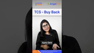 TCS Declared Buyback of Shares  TCS Share News Today [upl. by Belldame]